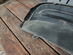 Юбка заднего бампера S-line Audi A4 (B9) 15-19 Б/У Оригинал 8W0807521B