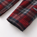 Рубашка Ymkashix Velvet Button Tartan