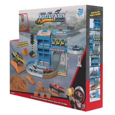 Парковка с транспортом, коробка 9977-32