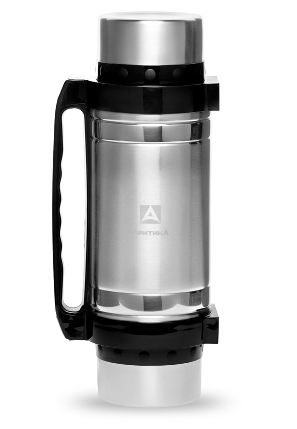 Термос универсальный (для еды и напитков) Арктика (3 литра) с супер-широким горлом, стальной