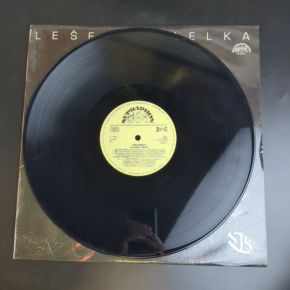 LP Lesek Semelka - Coloured Dreams. Виниловая пластинка 12 дюймов Supraphon Чехословакия 1985 год