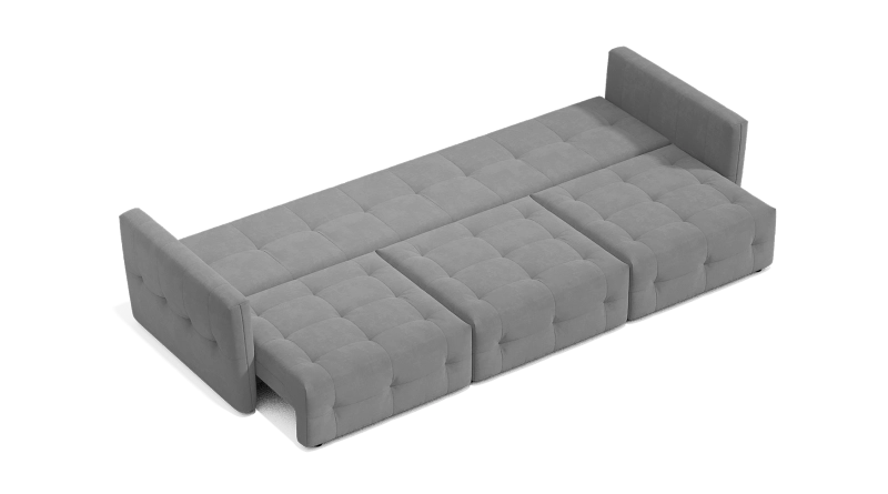 Прямой диван-кровать Линькольн трехмодульный