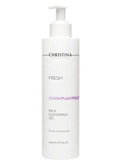 Молочный очищающий гель для сухой и нормальной кожи