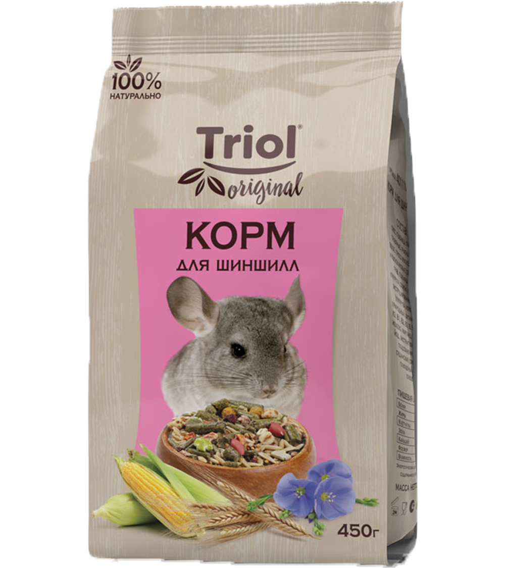 Триол Original Корм для шиншилл, 450гр.