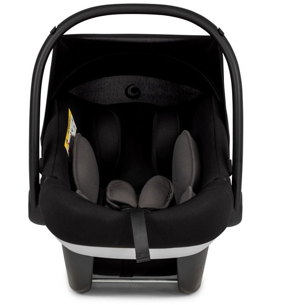 Детская коляска Roan Sol Flowers 3 в 1 с автокреслом Tutis Elo Black RSF/5002 Gray/Black