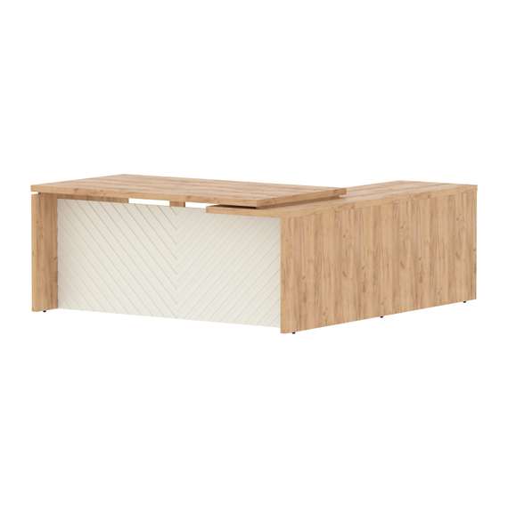 Стол руководителя TLCT 1820(L)  1800х2000х750 TORR LUX