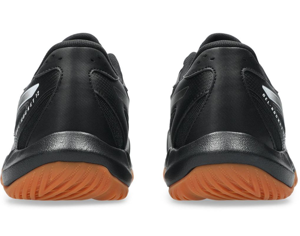 Мужские кроссовки для бадминтона/сквоша Asics Gel-Rocket 12 - black/gunmetal