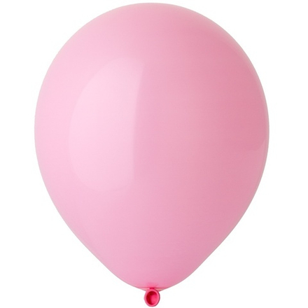 Воздушные шары Весёлая Затея, пастель розовый, 50 шт. размер 12" #1102-2455