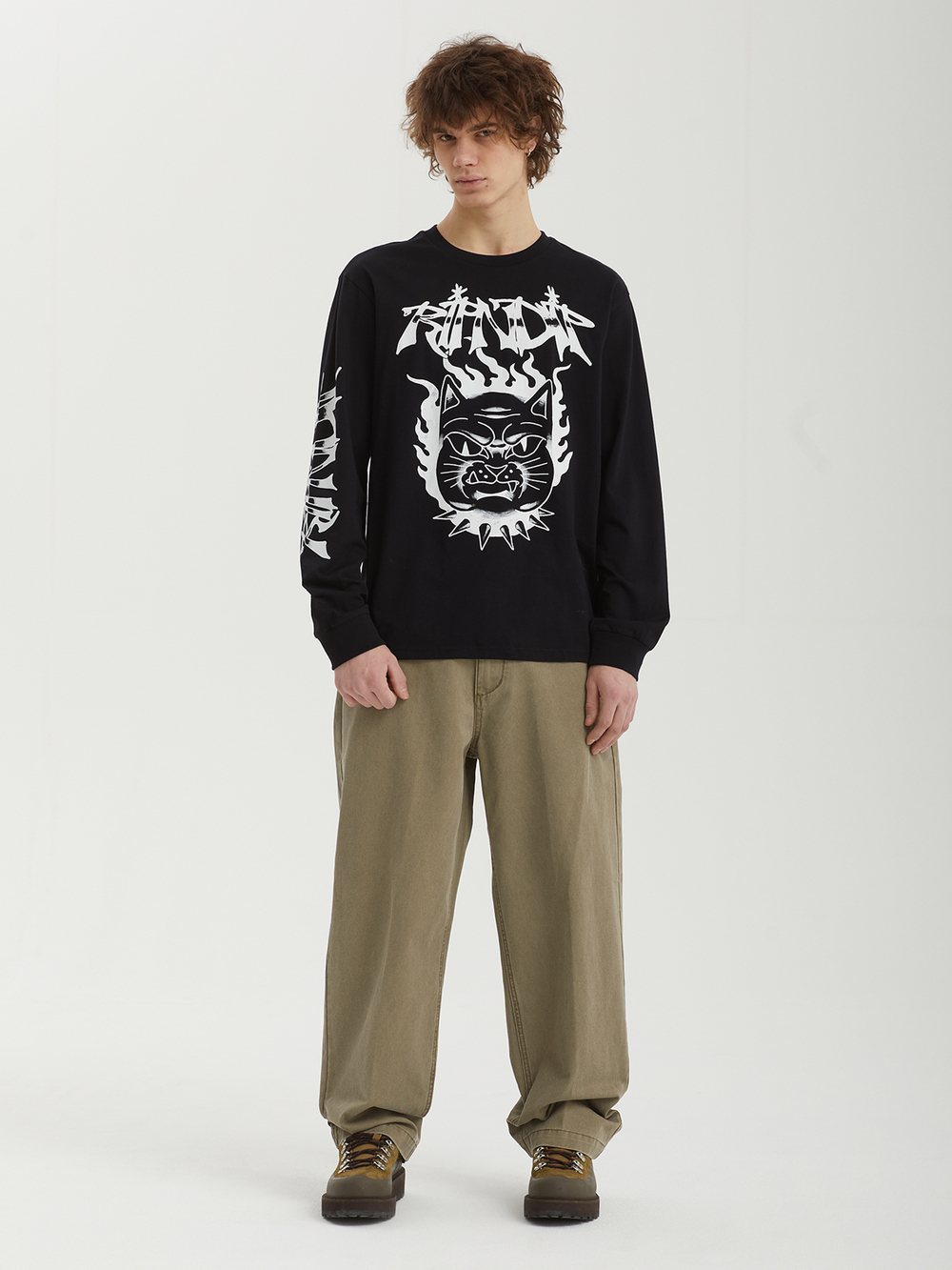 Мужской Лонгслив The Happiest Cat