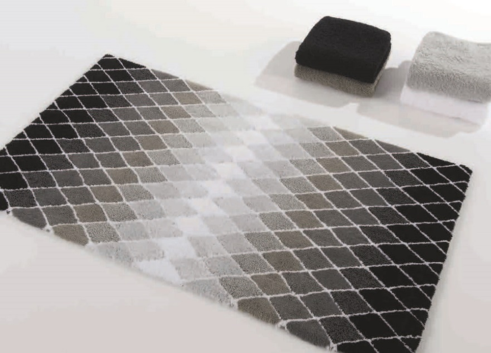 Коврик для ванной 60x100 Abyss & Habidecor Reflex 940 темно-серый Португалия