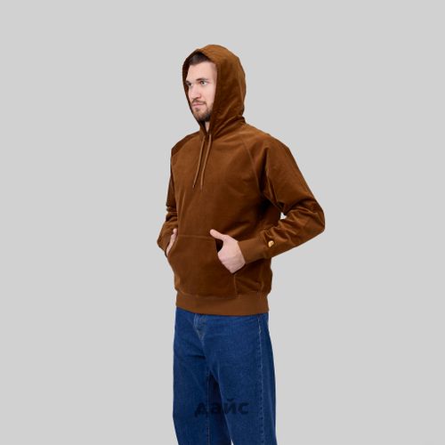 Толстовка мужская Carhartt WIP Hooded Cord артикул:I029101_tawny - купить в магазине Дайс