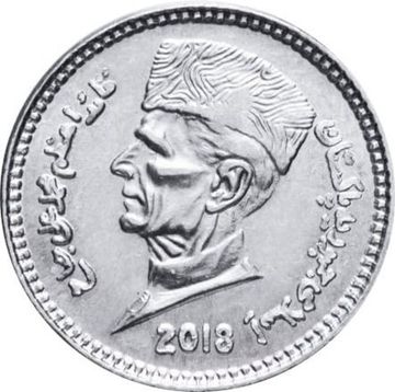 1 рупия 2018 Пакистан