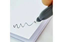 Тонкий маркер черный для стройплощадки, 4шт. Milwaukee INKZALL