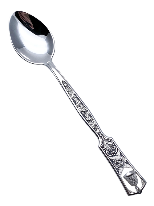 Ложка из серебра/Чернение/Серафим