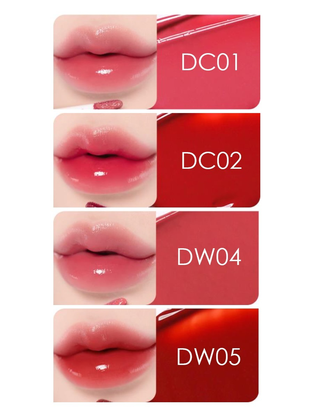 Тинт для губ глянцевый Glow Dewy Tint, DW04 Rose Dewy
