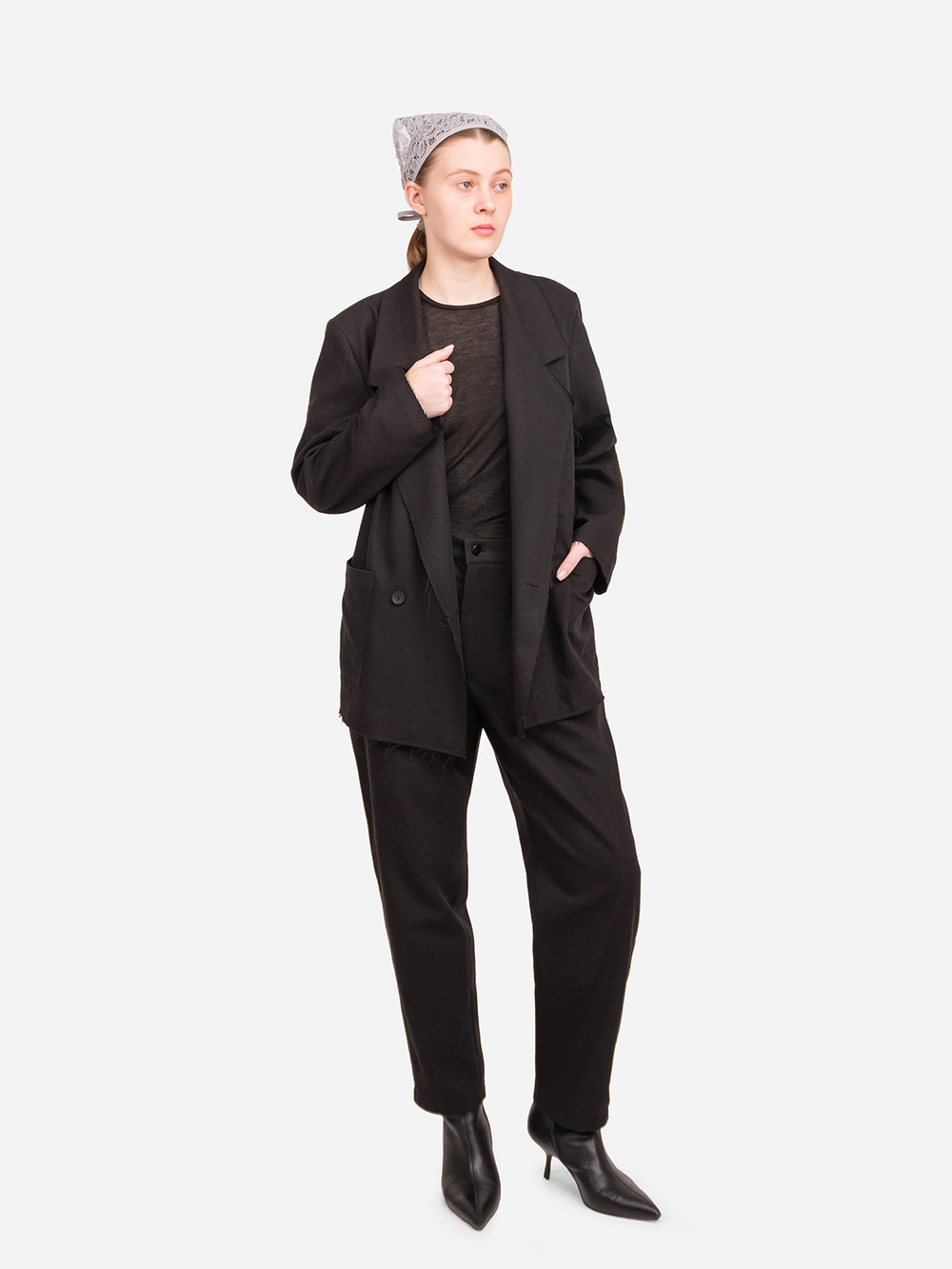 Пиджак унисекс "Воля". Черный