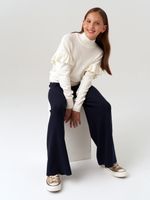 Джемпер для девочки AT244 молочный