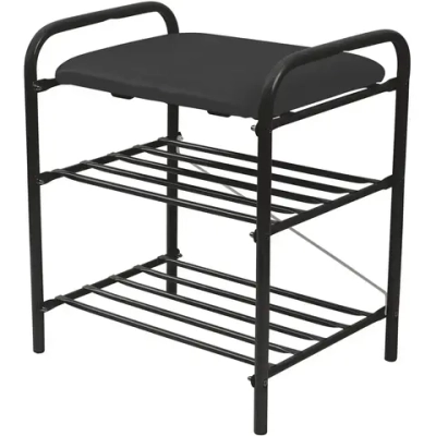 Банкетка (Б1-1/Ч черный/матовый черный)