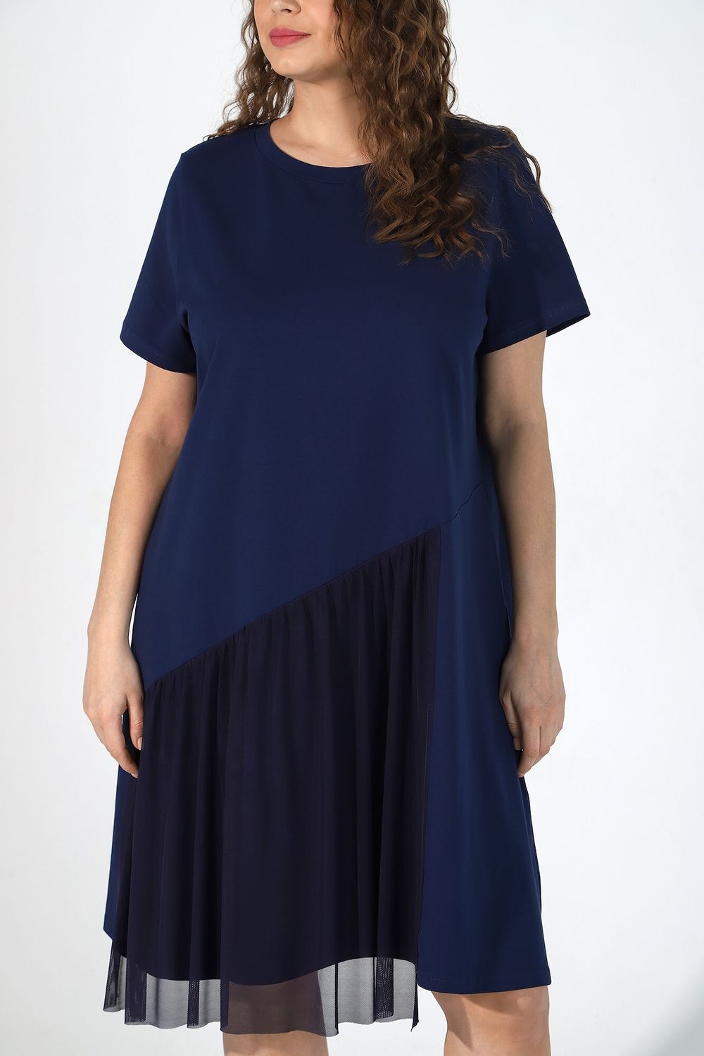 Платье Джаззи-2 Виотекс ТЁМНО-СИНИЙ