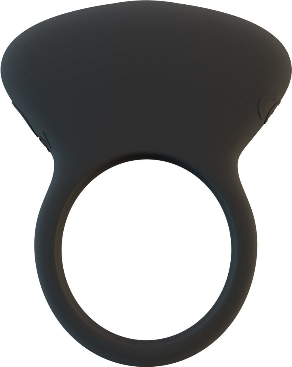 Перезаряжаемое эрекционное кольцо LX4+ с вибрацией (Цвет: черный)