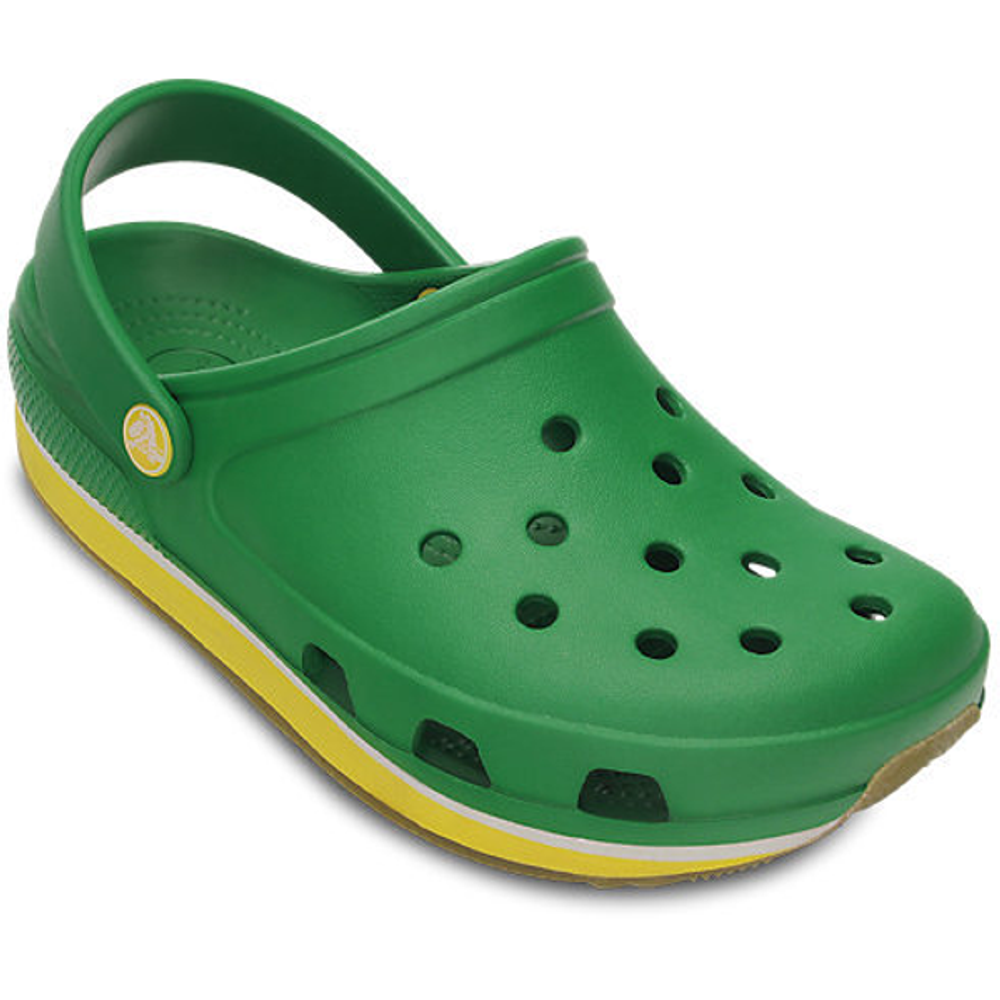 Kelly green crocs deals