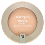 Neutrogena, Mineral Sheers, тональная пудра, оттенок Nude 40, 9,6 г (0,34 унции)