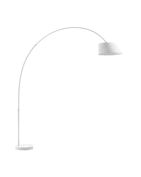 Торшер Lee белый