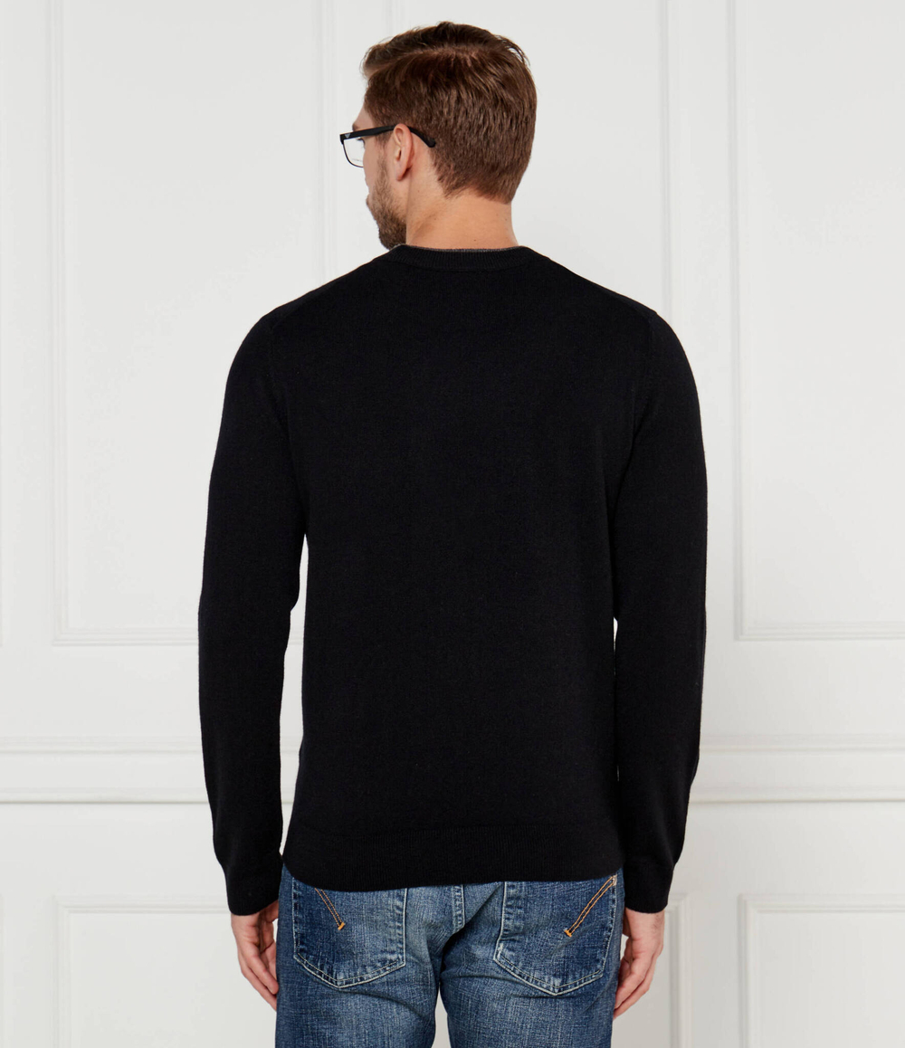 Шерстяной свитер Ebacio BOSS BLACK - черный(50526844)