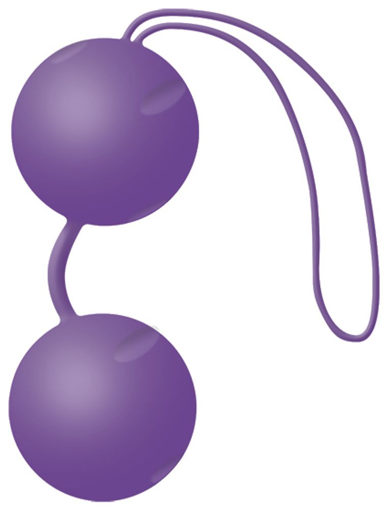 Вагинальные шарики Joyballs Trend фиолетовые, матовые