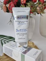 Enough Collagen 3 in1 Whitening Moisture BB крем с морским коллагеном SPF47 PA+++ 50г