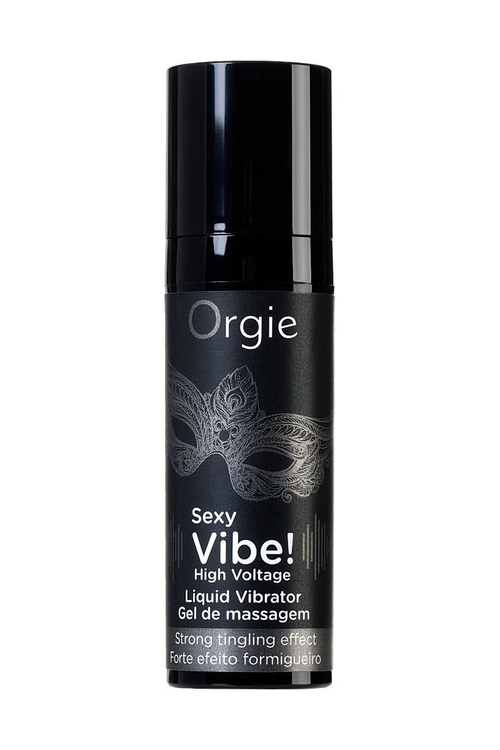 Гель для массажа ORGIE Sexy Vibe High Voltage – вибро-эффект, 15 мл