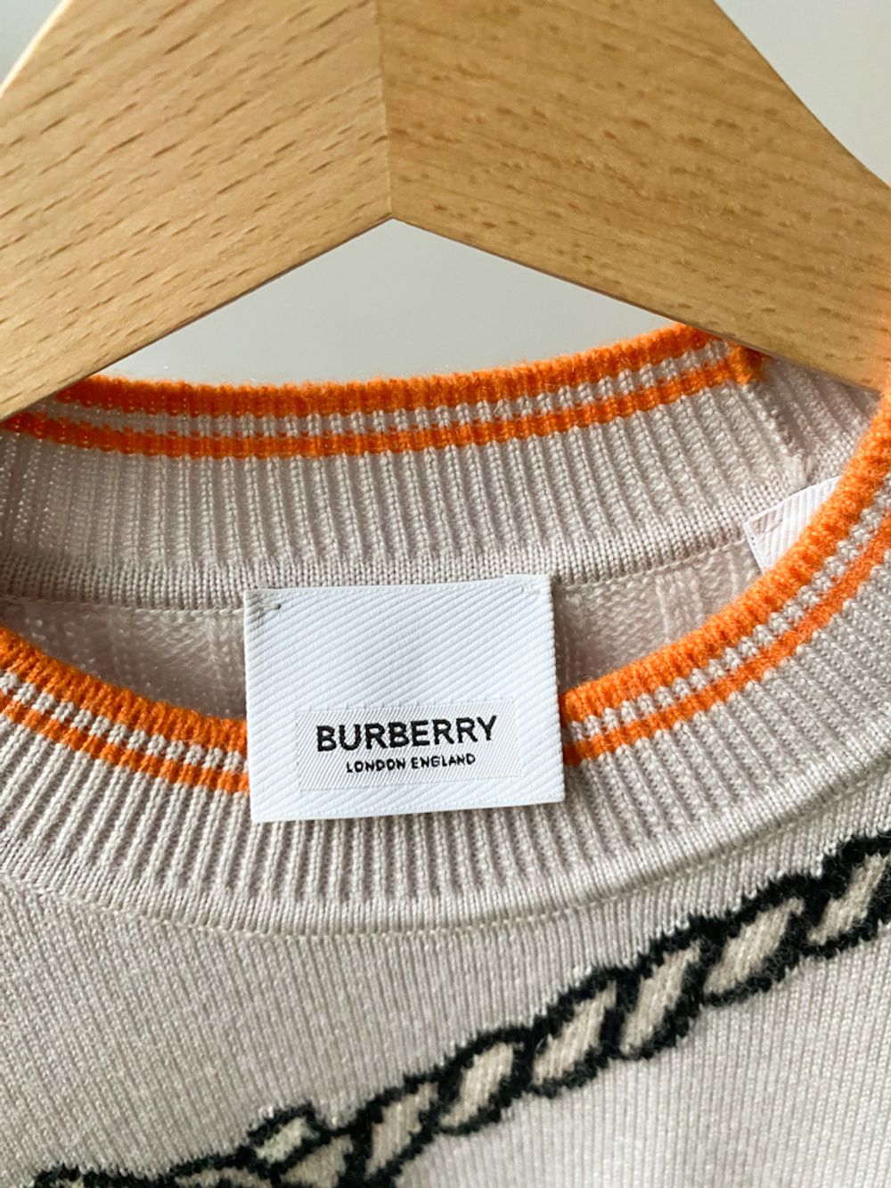 Шерстяной джемпер Burberry, 116