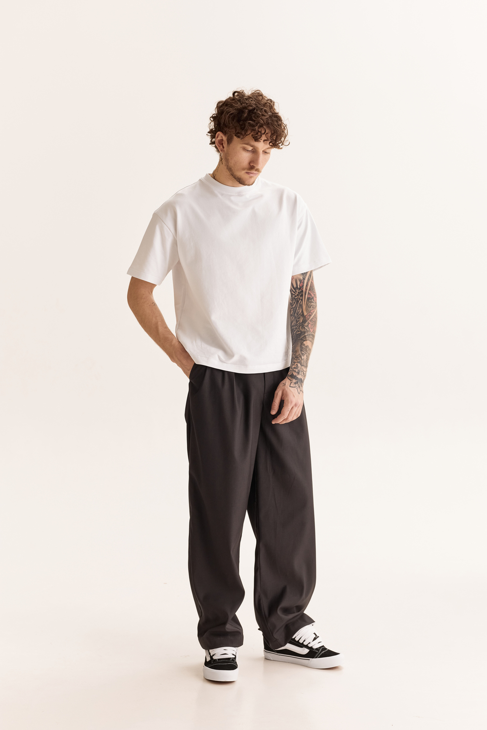 Pleated Pant - Black (Men's)