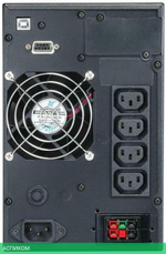 Источник бесперебойного питания Powercom Macan черный (MAC-1000)