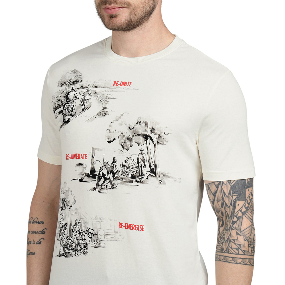 Футболка Royal Enfield Breakfast Ride T Shirt