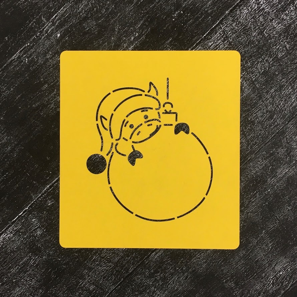 Бык №80 на шаре