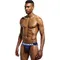 Мужские трусы танга темно-синие JOCKMAIL JM3022-16