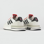 кроссовки Adidas ZX 500 Boost Grey / White Wmns