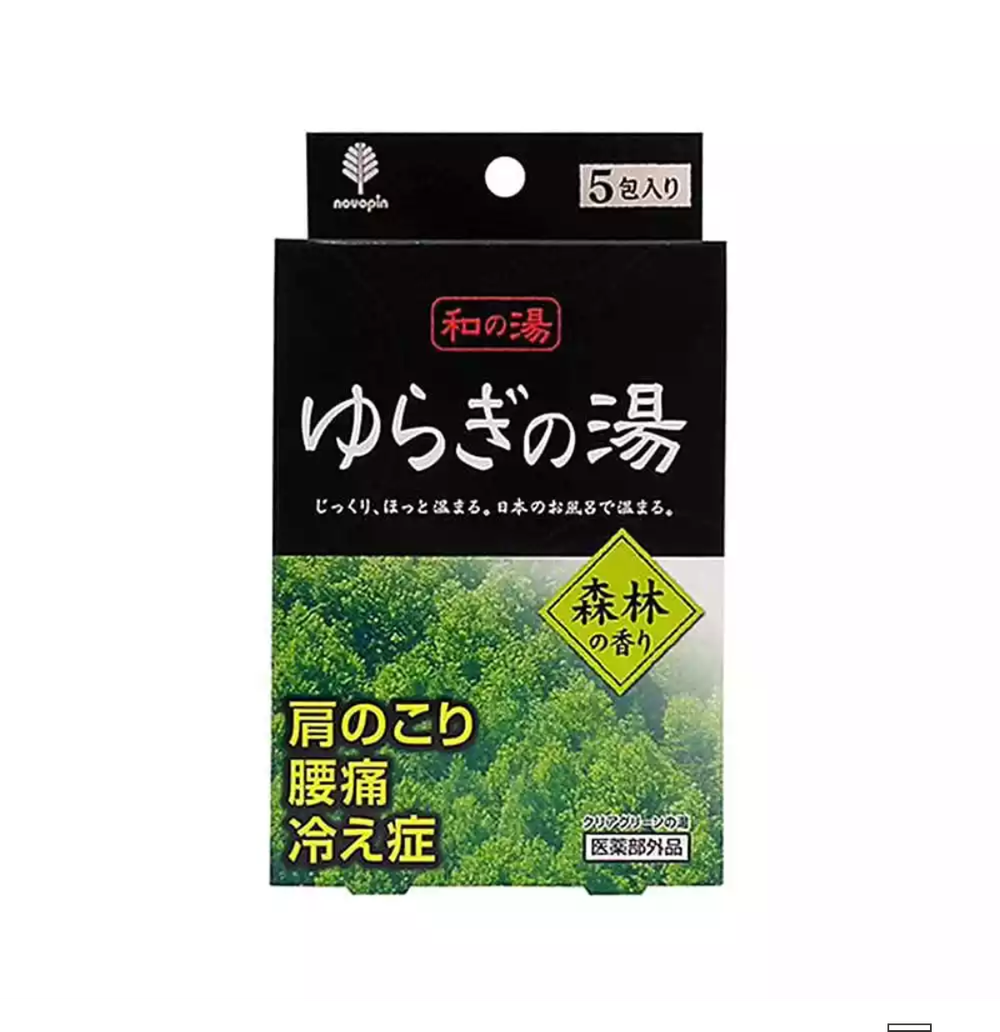 Соль для ванны KOKUBO Wa-no-Yu Yuragi-no-Yu