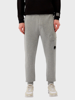 Брюки C.P. Company Diagonal Raised Fleece Cargo Pant Grey