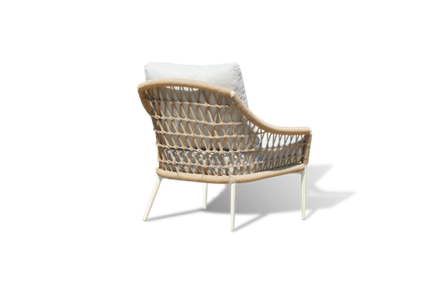 "Венеция" кресло из искусственного ротанга, цвет соломенный