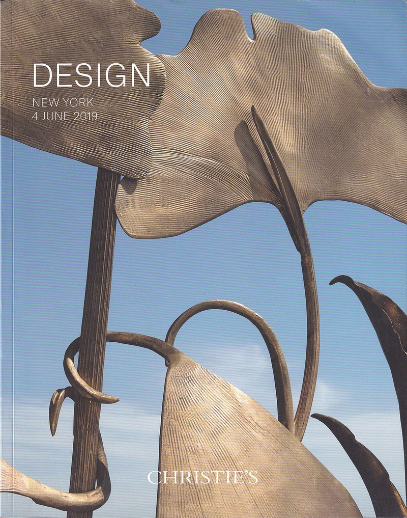 Каталог аукциона Christie's, Нью-Йорк, Дизайн от 4 июня 2019 года