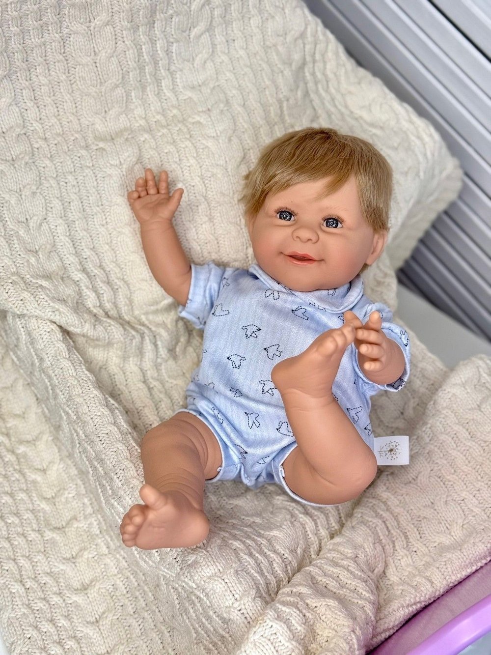 Кукла Marina and Pau 42 cм TEDDY мягконабивная (M739)