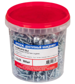 САМОРЕЗЫ СТРОЙБАТ Д/ТОНК/ПЛАСТИН ОЦИНК С БУРОМ 4,2Х25 900ШТ