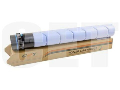 Тонер-картридж для KONICA MINOLTA bizhub C458/558/658 (TN-514C) (26K,513г,CPT) голубой (CET), CET7793