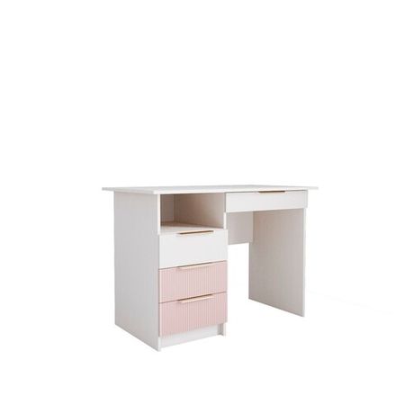 Стол письменный Лавис СТД 1070.1 (Белый/Роза)