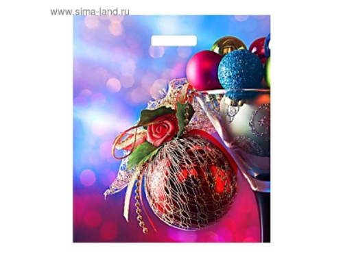 Пакет Новогодний 43*38см (50шт/уп)