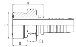 Фитинг DN 32 ORFS (Ш) 1.11/16