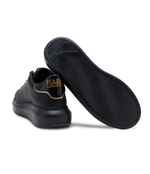 Кожаные кроссовки kapri Karl Lagerfeld - черный(KL62539F)