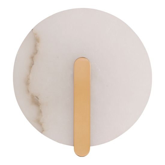 SL1195.301.01 Светильник настенный ST-Luce латунь/алебастр LED 1*5W 3000K MONTRE